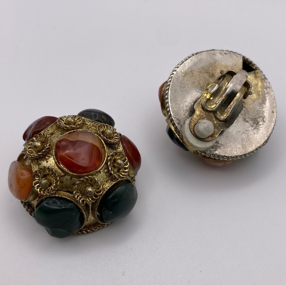 Vintage Rhinestone Shoe Clips - Picture 4 of 6